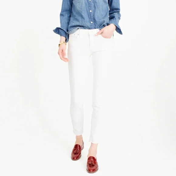 NWT RAG & BONE Blanc Frayed Capri Jeans - Picture 5 of 15